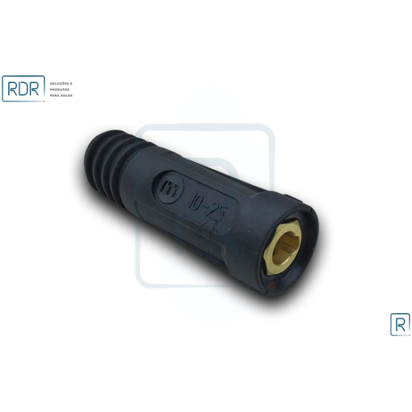 Conector Engate Rápido 9Mm Cabo Fêmea - 10 A 25Mm